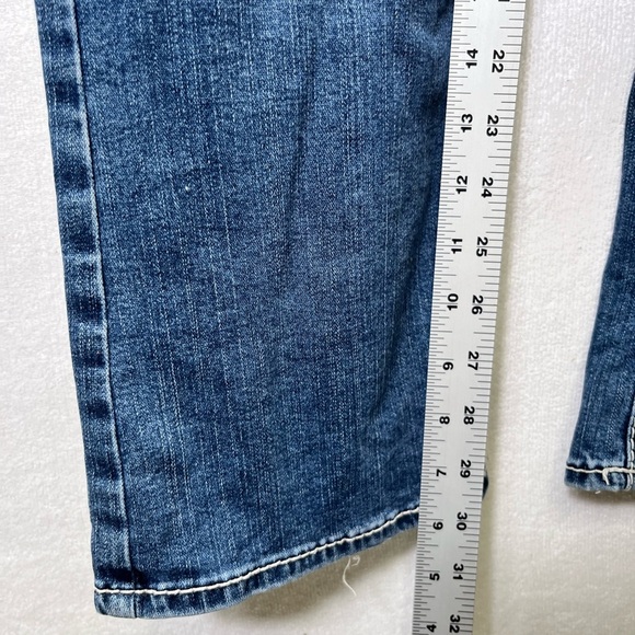 Silver Jeans Suki Mid Boot Cut Fluid Denim Jeans Womens 27 Stretch Pockets 2155 - Picture 9 of 12